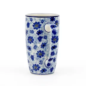 Kubek ceramiczny C52 0,4l <br> 1443X Ważka w kwiatach